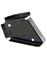 ALA5533 LH stiffening bracket fits in the boot to strengthen the rear seat belt lower mounting area on Mini Saloon models.