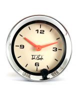 MCPIS.CA1100.02C John Cooper Analogue Clock - Magnolia and Chrome 