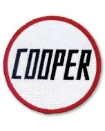 Embroidered Cooper patch 
