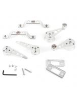 Cooper Alloy Billet Door Furniture Kit - Silver