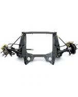 HMP241001 Genuine Mini front subframe assembly for Mini 1275cc and 1.3 SPi manual models, built & ready to fit.