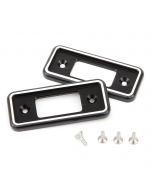 Cooper Alloy Billet Door Lock Covers - Black