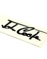 John Cooper Signature Decals - White