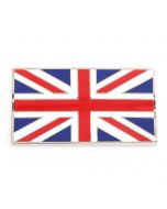 Enamel Union Jack A Panel Badge - Self Adhesive