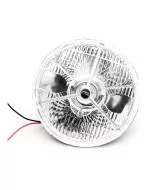 Mini Lucas P700 Halogen Headlight with Pilot Light