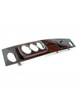 Burr Walnut Dashboard with 3 clocks for Classic Mini