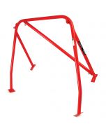 RED - RHD detachable diagonal Rear Roll Cage