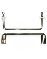 smb127 Mini front seat stay brackets in stainless steel