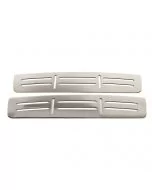 Stainless Steel Screen Air Vent Finishers pair 