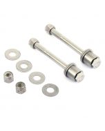 Front Shock Absorber Fitting Kit - Stainless Steel