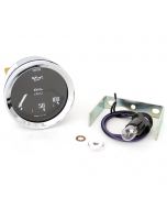 Smiths Oil Pressure Gauge - Electric - Black Face with Chrome Ring 