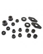 SPDSP675L.BLK Mini black poly suspension bush, full kit, all models 1976 to 2001.