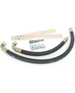 Oil Cooler Rubber Hoses - Clubman pair 