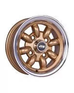 5 x 10 Minilight Wheel - Gold Polished Rim
