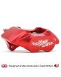 Red 8.4'' Mini Sport Vented 4 Pot Alloy Calipers