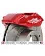 Red 8.4" Mini Sport Mini 4 Pot Alloy Calipers