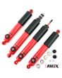KYB74304KIT KYB AGX adjustable twin tube set of 4 gas Mini shock absorbers