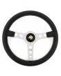 MOMO Prototipo steering wheel - Black with Silver Spokes - 350mm