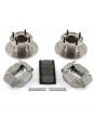 Titanium 7.5'' Mini Sport Brake Kit with 4 Pot Alloy Calipers