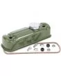 Classic Mini rocker cover kit in MOWOG green for A Series Engine.