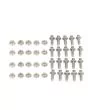 Mini Sportspack Wheel Arch Studs & Nuts 