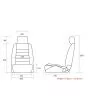 Stuttgart by Cobra for Classic Mini dimensions and weight