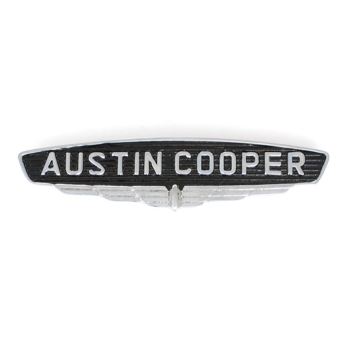 Reproduction Austin Cooper Mk1 bonnet badge 