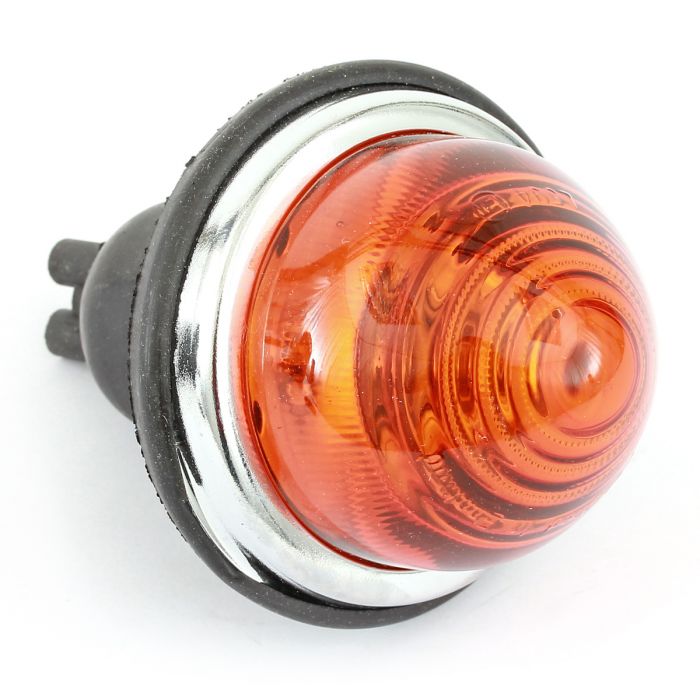 Indicator Lens with Amber Glass