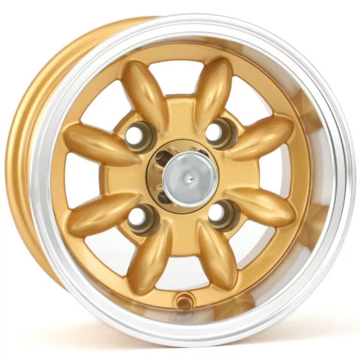 6 x 10 Minilight Wheel - Gold/Polished Rim