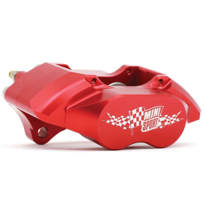 Red 8.4" Mini Sport Mini Sport Mini 4 Pot Alloy Calipers