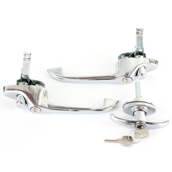 Chrome Door Handle Set - Mk3 Door/Mk1 Boot 