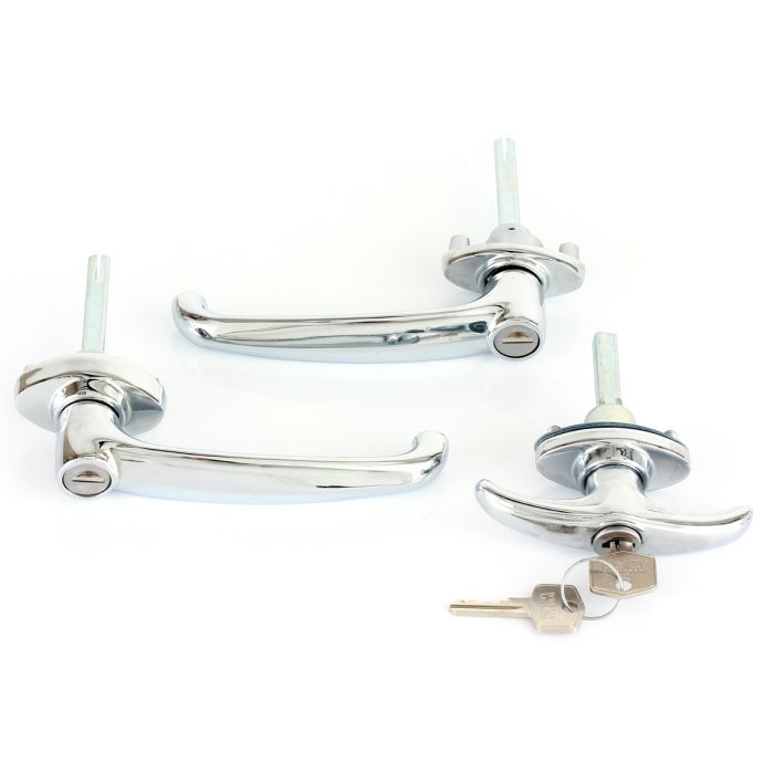 Chrome Mk2 Door Handle Set 1967-69 