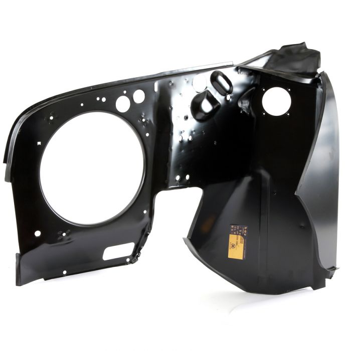 ABD36005 Genuine LH inner wing for Mini models including 1.3 SPi 1990 to 1996, complete with A panel (ALA5661) and A post stiffener panel (ALA6473).