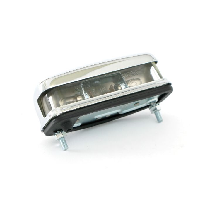 Chrome  Number Plate Lamp for Mk1 Mini