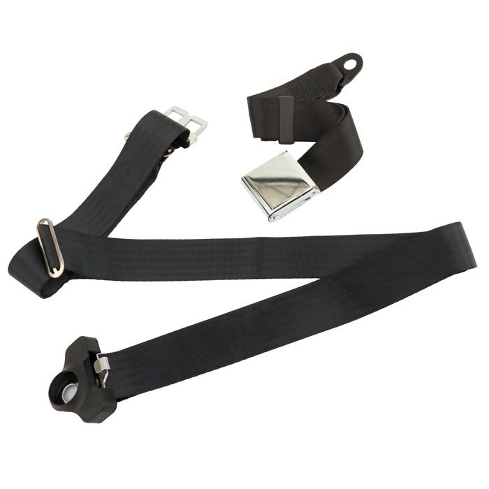 Static Lap & Diagonal Seat Belt - 3pt PRE 73 Mini Sport