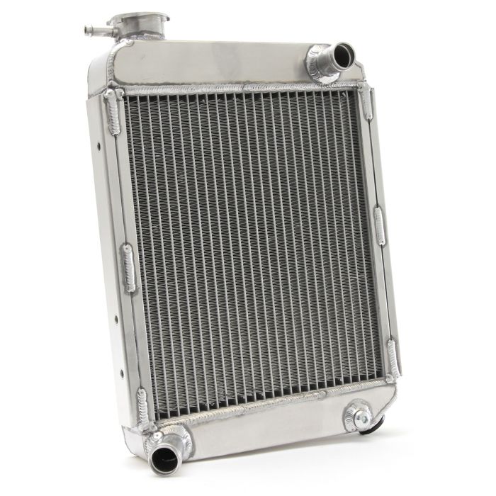 Radiator - 2 Core SuperCool - High flow - Alloy - Rear Overflow