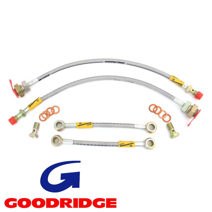 Goodridge Brake Hose - Metro caliper conversion set