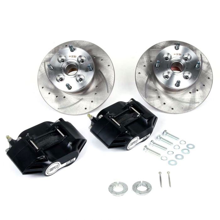 Cooper 8.4'' Brake Kit - Black Alloy Calipers