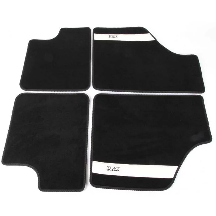 MCPIS.CM-SS Cooper Signature Stripe Black Mini Carpet Mat