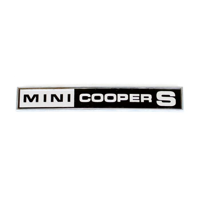 Cooper S Mk3 Boot Badge 
