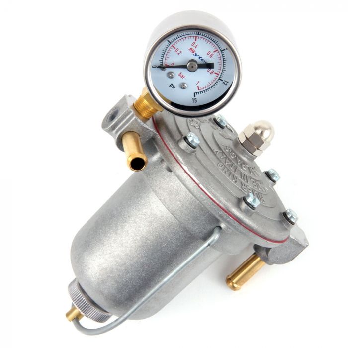 Classic Mini Facet Fuel Pressure Regulator & Gauge