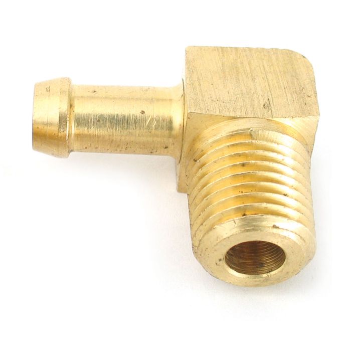 Facet Fuel Pump Brass Union - 90 degree - 5/16'' NPTF - 8mm tail 