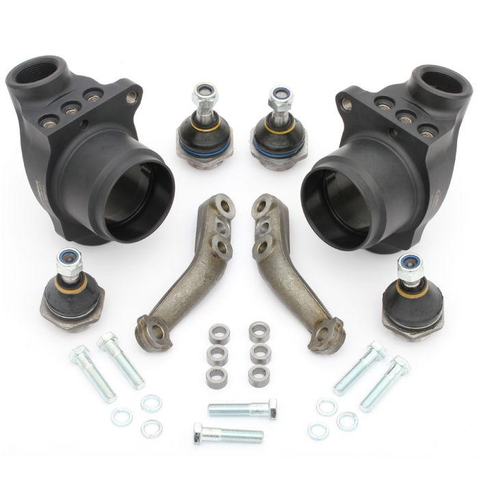 Exclusive Lightweight Alloy Front Hub Kit for Classic Mini Disc Brake Models - Mini Sport