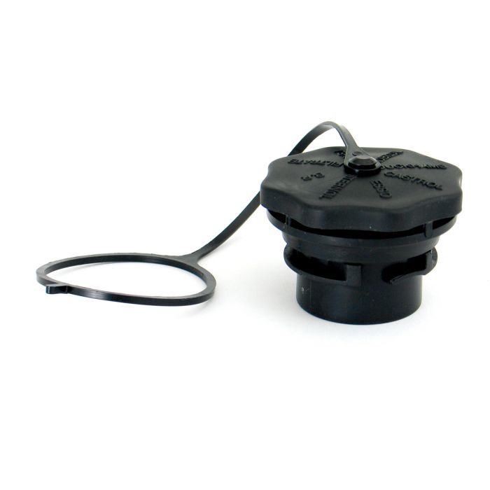 Oil Filler Cap - Vented - Black 