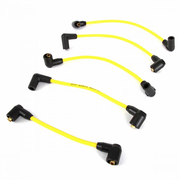 Yellow - 7mm Silicone Spark Plug Lead Set 81-96