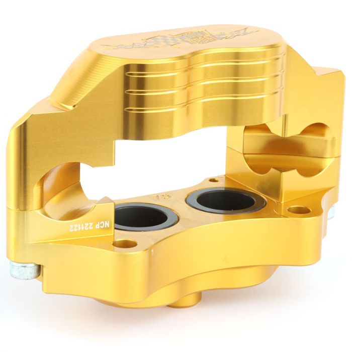 GOLD 7.9'' Vented Alloy 4 Pot Calipers VD