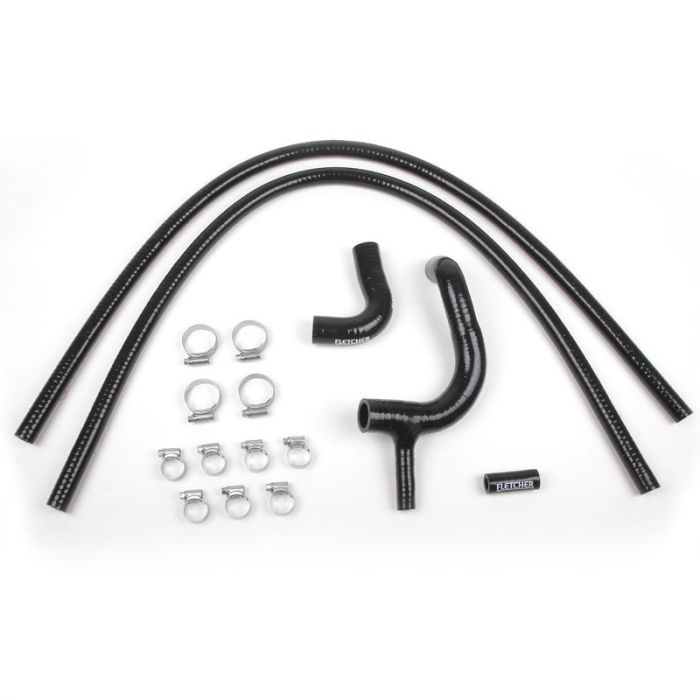 BLACK Mini Silicone Hose Kit