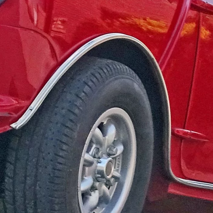 Chrome Side Sill Wheel Arch Trim - Standard Profile 