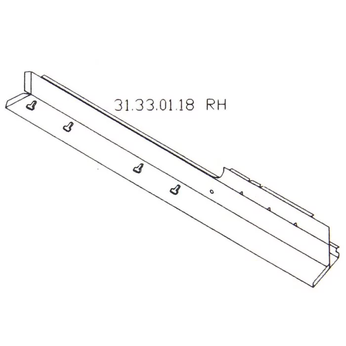 MCR31.33.01.18 RH Sill Inner & Outer Complete - Mini Mk1-3 Van & Pick-up