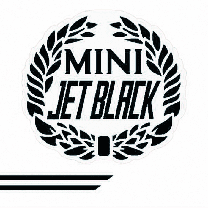 Cooper Look-a-Like Decal Kit - Jet Black - Black